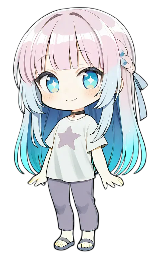 アカツキちゃん基本立ち絵